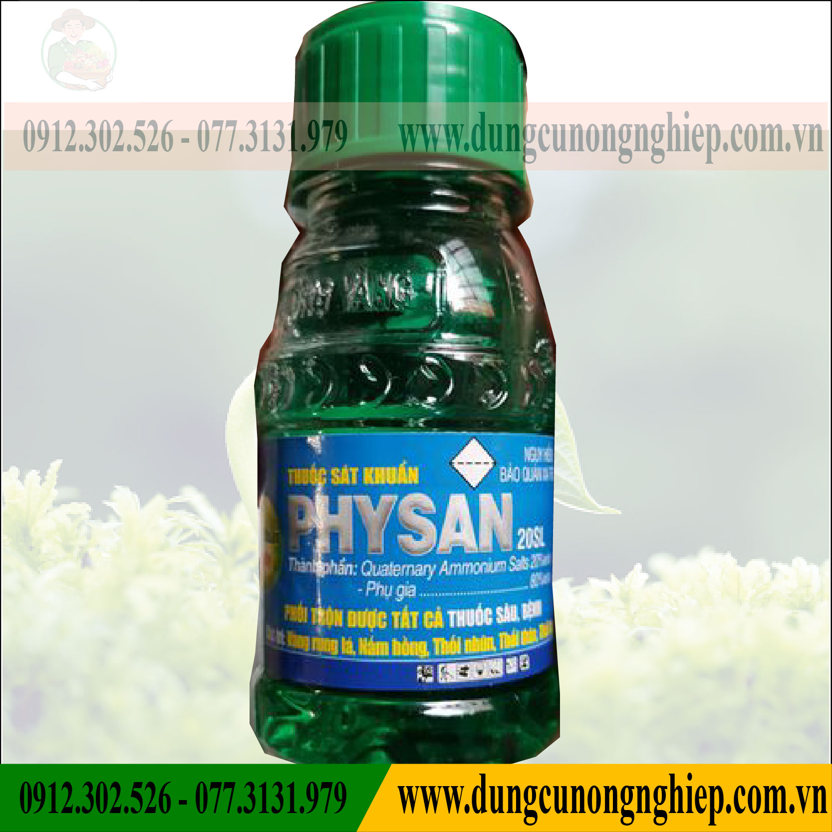 Physan 20SL Lạnh – Đặc Trị Thối Nhũn Cho Cây Trồng – Quatemary Ammonium Salts