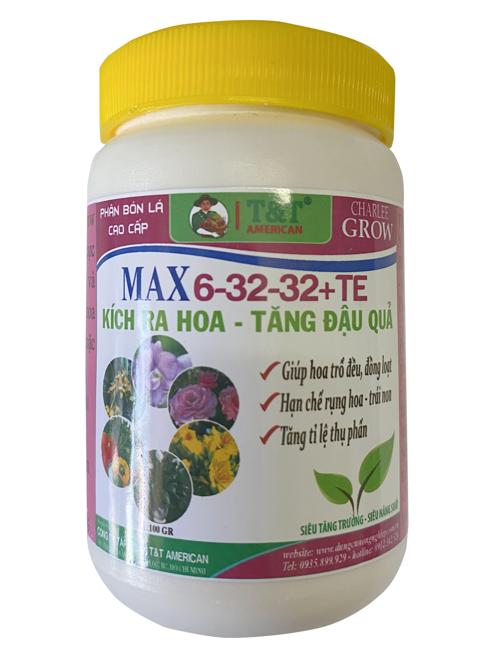 Phân bón kích ra hoa Max 6-32-32 (100gr)