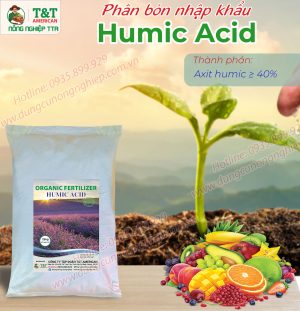 Humic Acid 25kg – Nguyên Liệu nhập khẩu